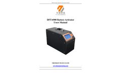 Thomson - Model DFT-6900 - Battery Activator - Manual