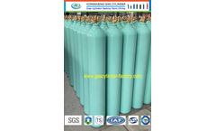 Hongsheng - Model ISO9809-3 150bar 37MN TUV TPED - Oxygen Tanks Gas Cylinders