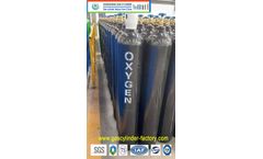 Hongsheng - Model 40L - Oxygen Gas Tanks Export Dissolved Acetylene Cylinder