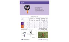 AQUAJET - Model HT-201 - Micro Sprinkler - Brochure