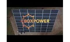 Installing a BoxPower Solar Container in Less Than a Day - Video