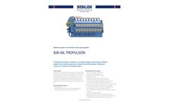 B36:45 In-Line Gas Propulsion Engine Datasheet