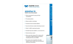 AQUATek - 70 - Vial Autosampler - Brochure