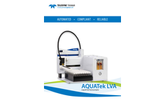 AQUATek - Model LVA - Liquid Vial Autosampler - Brochure
