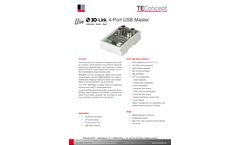 TEConcept - Four port USB Master - Brochure