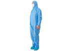 Zxmed - Model ZXC-005 - Blue Disposable Isolation Coveralls
