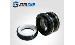 Sealcon - Model R12 - Single-Spring Elastomer Bellow Seals for AESSEAL B04/B04U, BURGMANN BT-PNT 6/106, FLOWSERVE 160