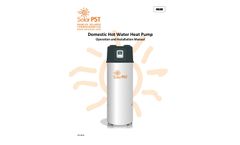 Aerotermo - Model PST AT 250i - Domestic Hot Water Heat Pump Manual