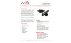 Posifa - Model PMF 4000 Series - Mass Air Flow Sensor - Brochure