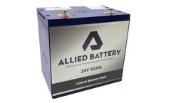 Allied Battery - 24V 60AH Allied Lithium Trolling Motors Batteries