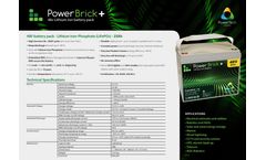 PowerBrick+ 48V-25Ah Specification