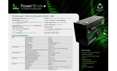 PowerBrick+ 12V-7.5Ah Specifications