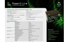 PowerBrick+ 12V-12Ah Specification