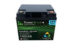 PowerBrick+ - Lithium-Ion Battery 24V – 32Ah – 819Wh