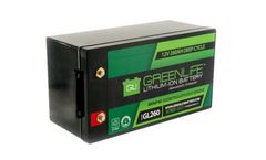 GreenLiFE - Model GL260 - 12V 260AH Lithium-Ion Battery