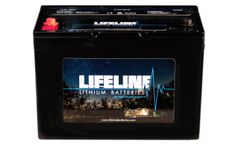 Lifeline - Model LL-12V100-27 - Lithium Battery