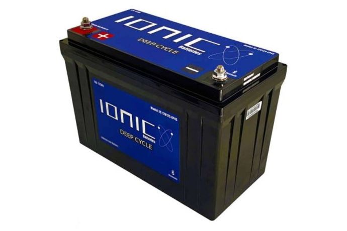 LithiumHub - Model IC-12V125-EP4S - 12 Volt 125Ah Lithium Deep Cycle Battery w/ Heater
