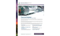 Zenviro Tech - Thermal Oxidizer Datasheet