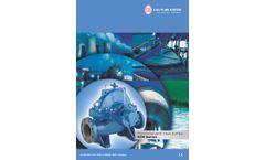 CRI - Model SCW Series - Horizontal Split Case Single Stage Double Suction Centrifugal Pumps - Brochure