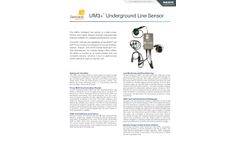 Sentient Energy - Model UM3+ - Underground Line Sensor Datasheet