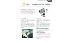 Sentient Energy - Model UM1 - Underground Line Sensor Datasheet