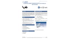 LEM - Model HABT 100-V/SP20 - Automotive Current Transducer Datasheet