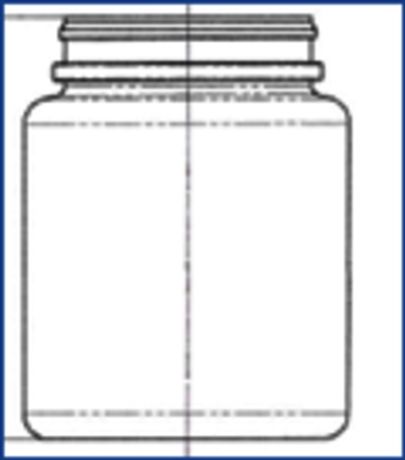 Sanner - Model B28/40 PO - Plastic Bottle for Flip-Top-Closure