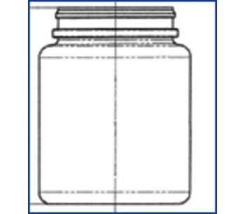 Sanner - Model B28/40 PO - Plastic Bottle for Flip-Top-Closure