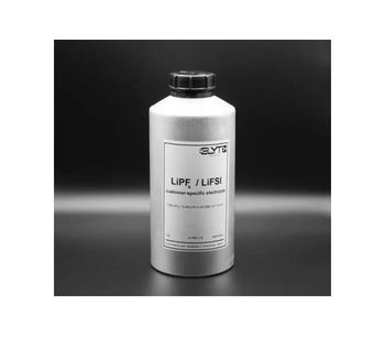 E-Lyte - Model LiPF6 - Electrolyte for Lithium-ion Batteries