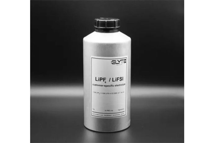 E-Lyte - Model LiPF6 - Electrolyte for Lithium-ion Batteries