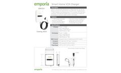 Emporia - Model V2X - Bi-Directional Charging Station Datasheet