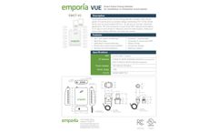Emporia - Model Gen 2 - Vue Energy Monitor Datasheet