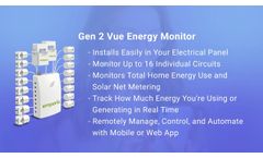 Emporia Gen 2 Vue In-Panel Energy Monitor - Video