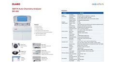 OLABO - Model BK-400 - 400T / H Auto Chemistry Analyzer Datasheet