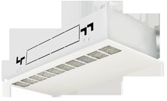 Model RHH - Chilled / Hot Water Fan Coil with Electric Heat Recessed Cabinet With Telescoping Panel