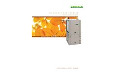 GeoStar - Model Magnolia Plus Series - Geothermal Heat Pump Brochure