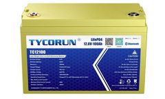 Tycorun - Model TCB12100 - Smart Bluetooth 12V 100Ah Lithium Deep Cycle Battery