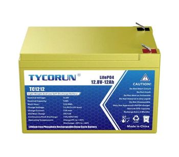 Tycorun - Model TC1212 - 12 Volt 12Ah Lithium Deep Cycle Battery