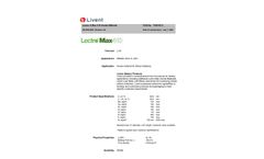 Lectro - Model Max410 - Anode Material - Brochure