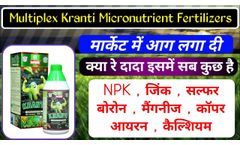 Kranti | Multiplex Kranti | Micronutrient Fertilizers | Calcium, Sulphur, Zinc, Boron, NPK, Mg, Ca - Video