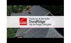 Product Guide: DuraRidge?? Hip & Ridge Shingles - Video