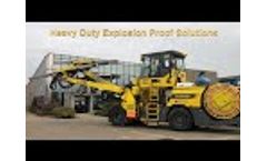 Explosion Proof Protection BOOMER Atlas Copco - heavy duty solutions - Video