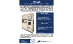 Forge Nano - Model APOLLO - Commercial Scale Wafer Coating System Brochure