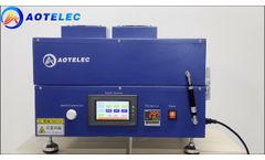 Auto Battery Electrode Film Coating Machine for Lab -AOT Battery - Video