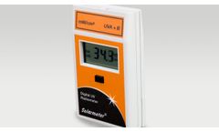 Solarmeter Model 5.0 Digital Handheld NIST-Traceable Total UV (A+B) Radiometer with Integral Sensor - Video