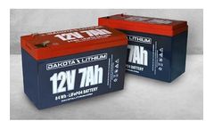 Dakota Lithium - 12V 14AH LiFePO4 Battery Twin Pack