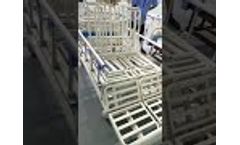 Full curved electric hospital bed - Video