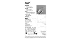 PLUX - Model 820201225 - Blood Oxygen Saturation (SpO2) Sensors Datasheet