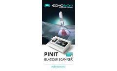 Echo-Son - Model PINIT - Portable Bladder Ultrasound Scanner Brochure