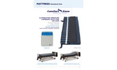 MedaCure - Model Comfort Zone CZ36 - Alternating Pressure with Low Air Loss - Brochure